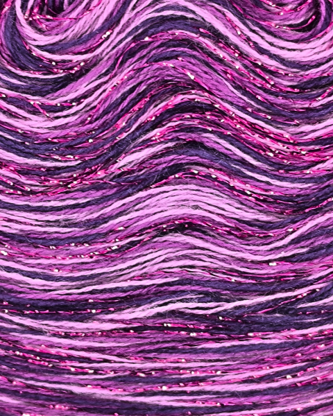 PURPLE GLOW 3 Farben + Beilauffaden